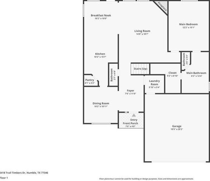 5418 Trail Timbers Dr, Humble, TX 77346