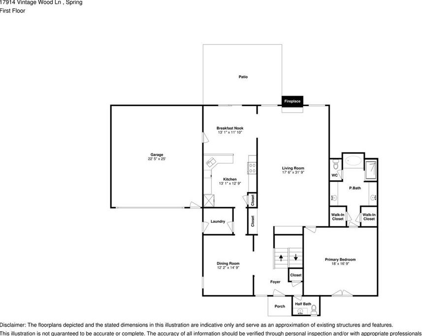 17914 Vintage Wood Ln, Spring, TX 77379