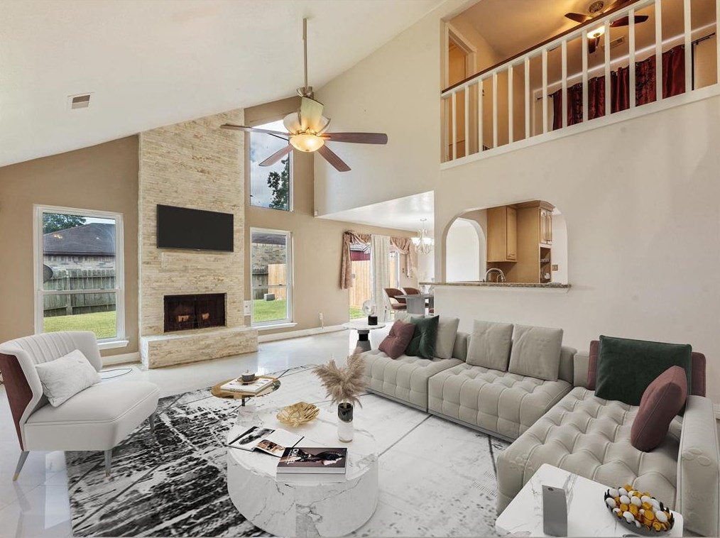 6003 Santa Christi Dr, Houston TX  77053-5052 exterior