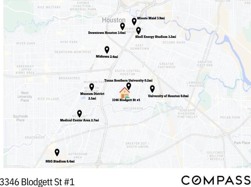 3346 Blodgett St, Houston TX  77004-6305 exterior