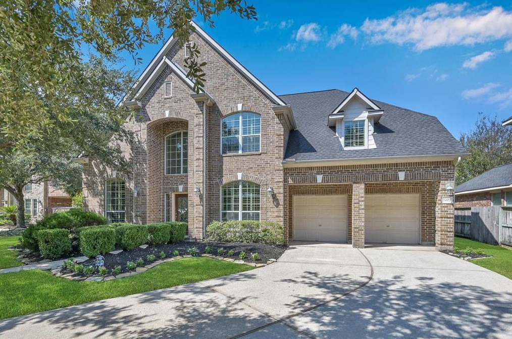 1407 Earlington Manor Ct, Spring TX  77379-7429 exterior