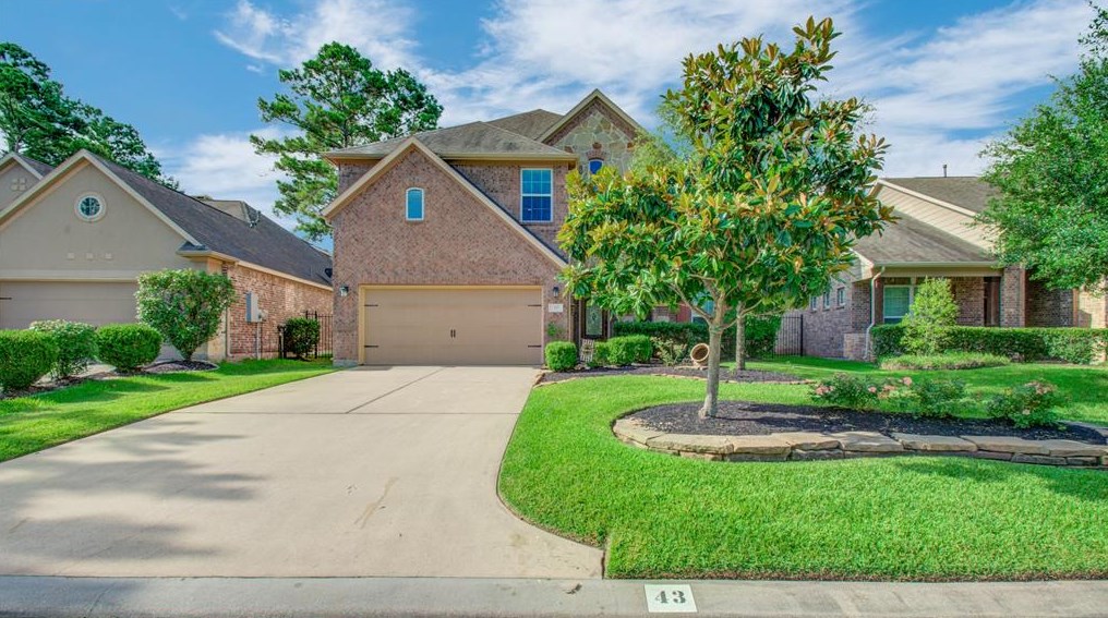 43 Prairie Falcon Pl, Spring TX  77389-4443 exterior