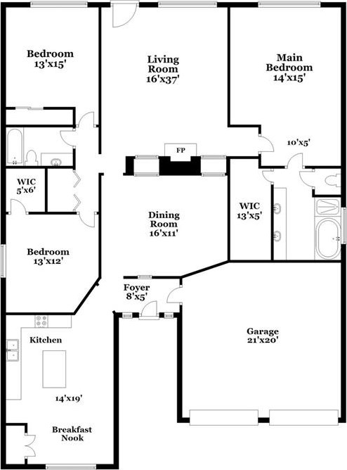 622 Oak Briar Dr, Kemah, TX 77565