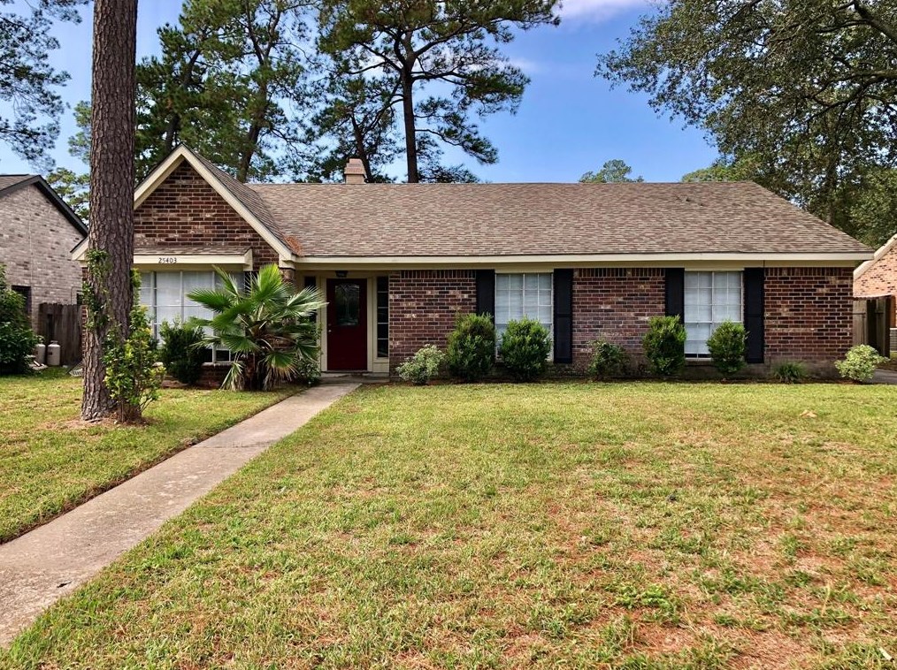 25403 Thistlewaite Ln, Spring TX  77373-6082 exterior