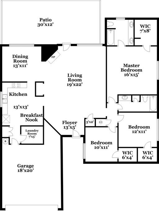 2535 Goldspring Ln, Spring TX  77373-5850 exterior
