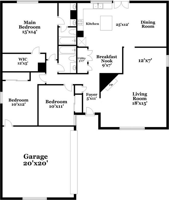 2854 Canary Ln, Humble, TX 77396