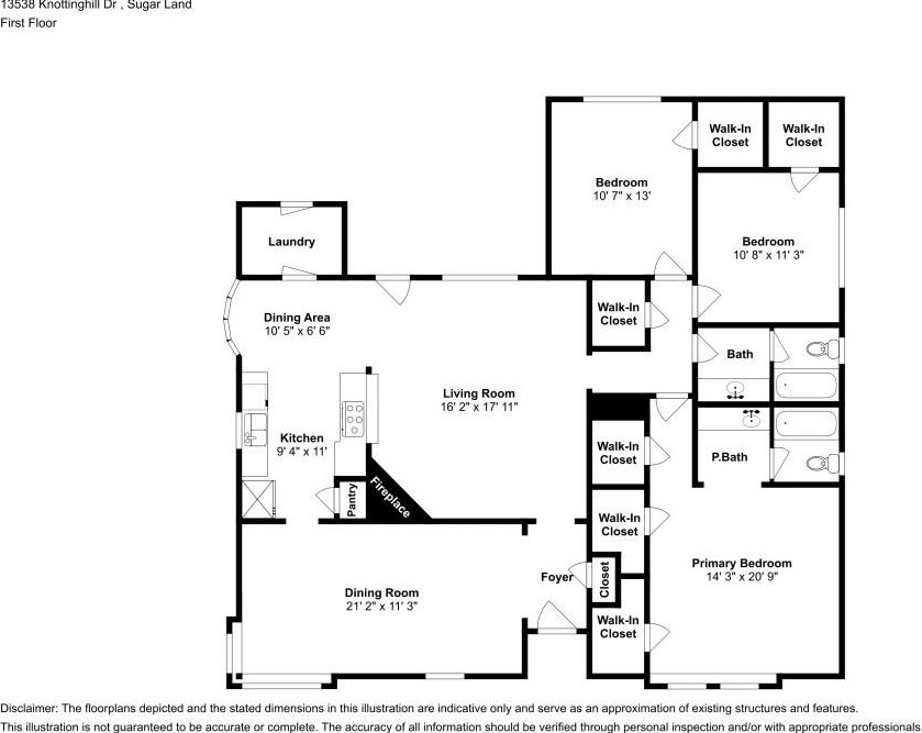 13538 Knottinghill Dr, Sugar Land, TX 77498