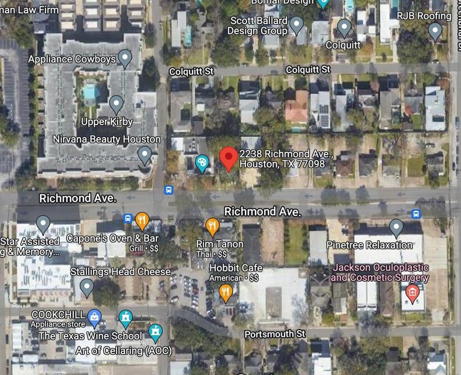 2238 Richmond Ave, Houston TX  77063-3732 exterior
