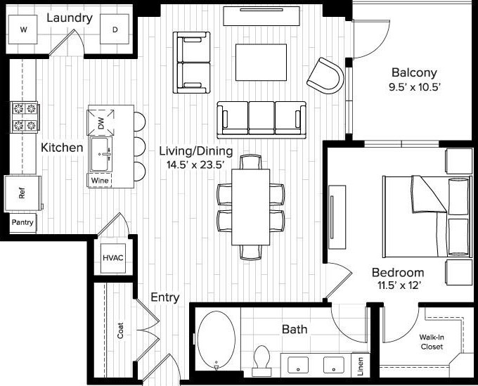 160 Birdsall St #1123, Houston, TX 77007