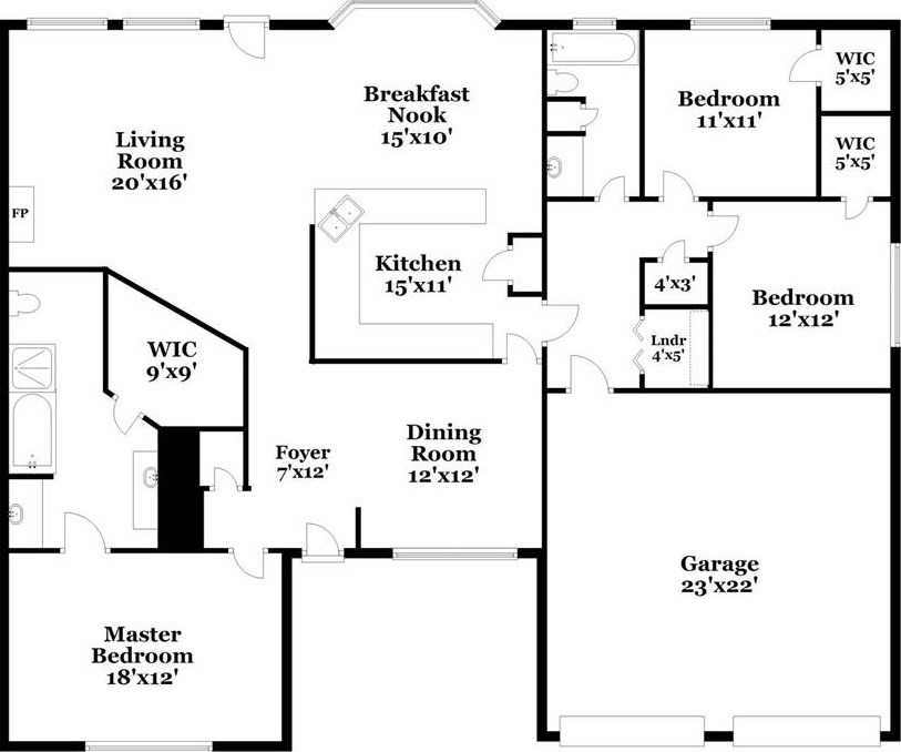 1113 Glenbay Ct, Morgans Point, TX 77571