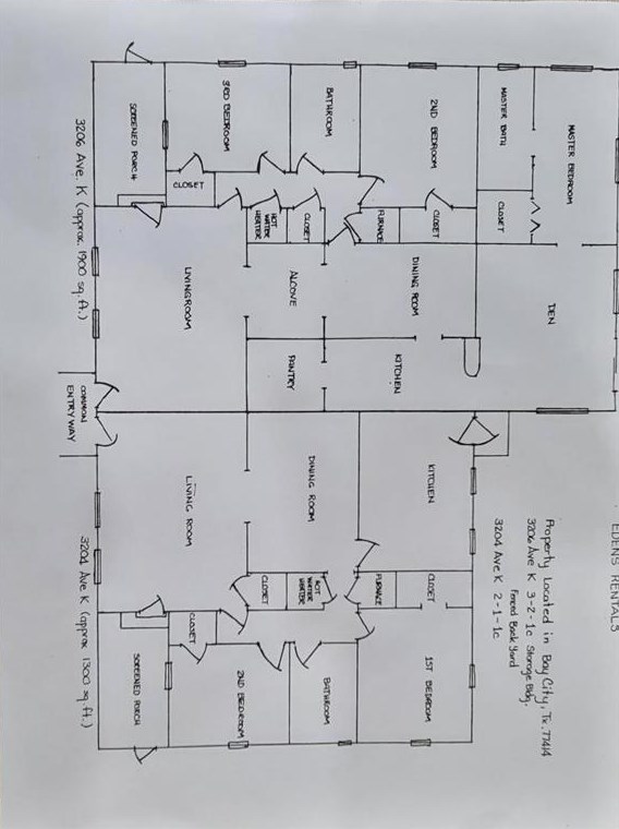 3204 Avenue K, Bay City TX  77414-7302 exterior