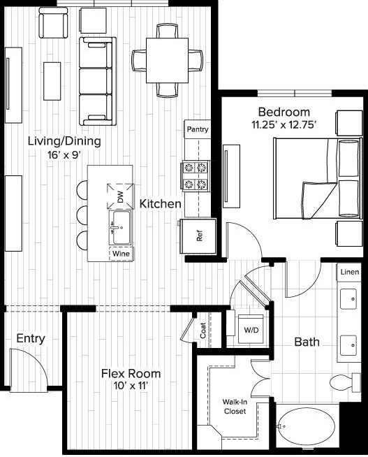 160 Birdsall St #2215, Houston, TX 77007