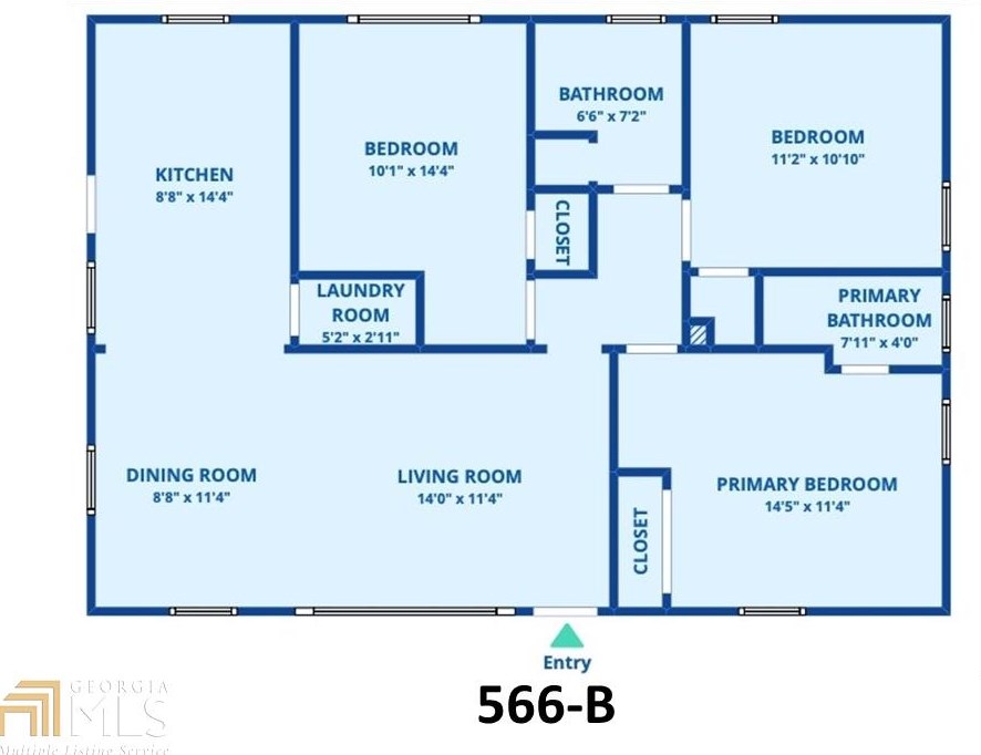 566 Woods St, Atlanta GA  30318-4740 exterior
