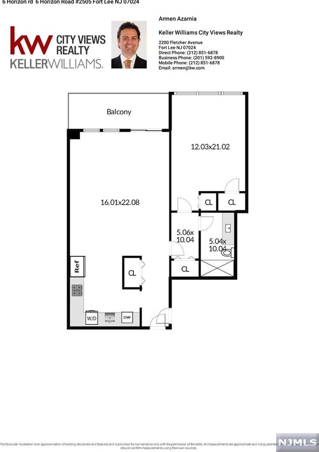 6 Horizon Rd, West Fort Lee NJ  07024-6601 exterior