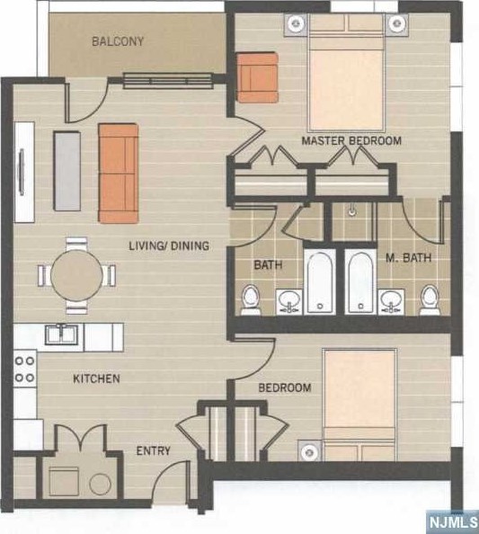 411 East Brinkerhoff Ave #411, Palisades Park, NJ 07650