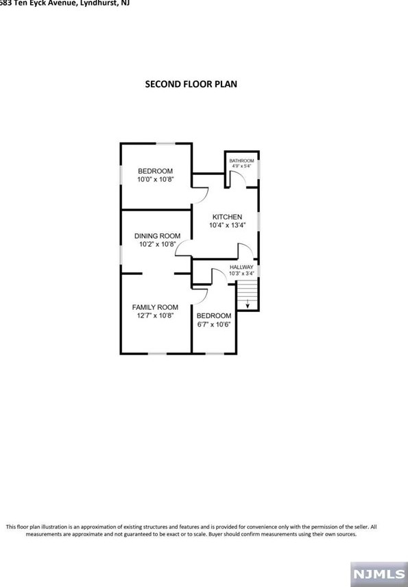 683 Teneyck Ave, Lyndhurst NJ  07071-2829 exterior