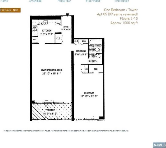 6 Horizon Rd, West Fort Lee NJ 07024-6601 exterior