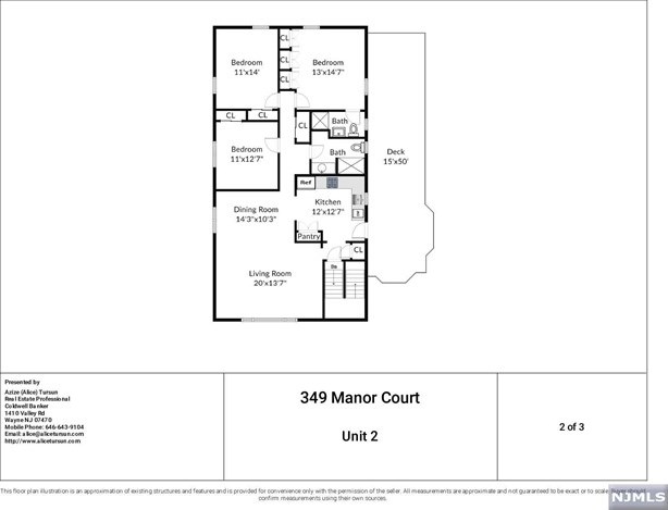 349 Manor Ct, Lyndhurst NJ 07071-1007 exterior