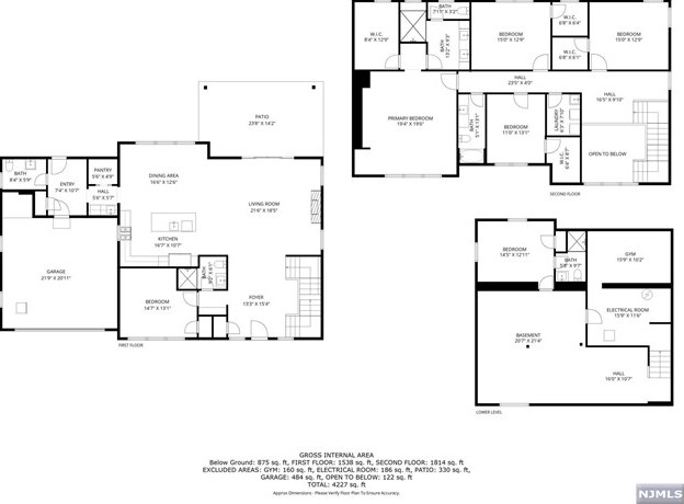 687 Burke St, Township Of Washington NJ  07676-3831 exterior