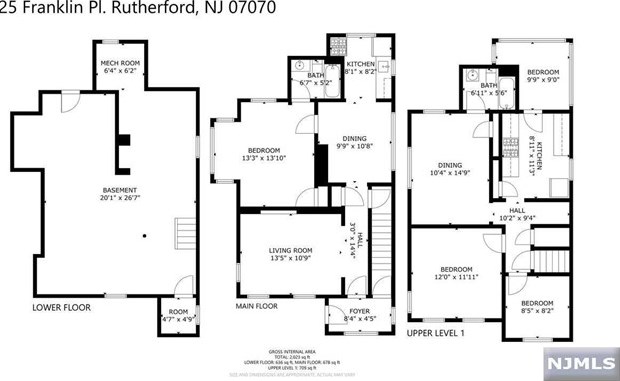 25 Franklin Pl, Rutherford NJ 07070-1707 exterior
