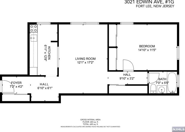 3021 Edwin Ave, West Fort Lee NJ  07024-3441 exterior
