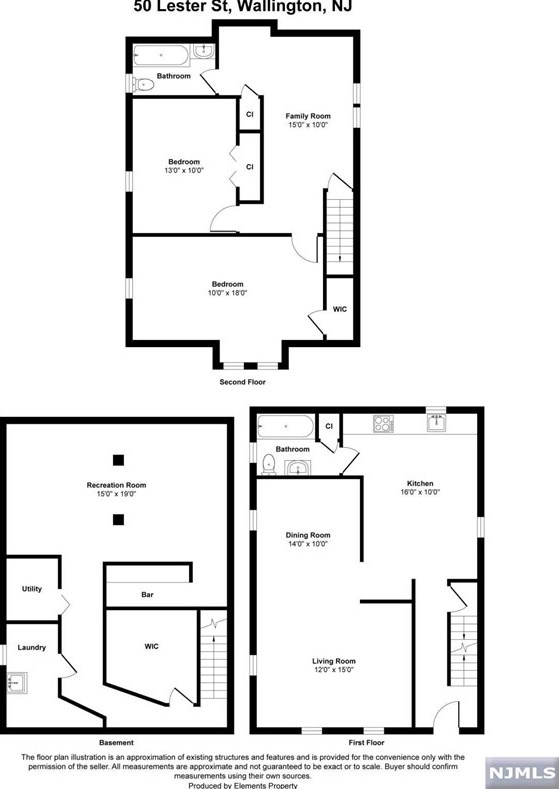 50 Lester St, Wallington NJ  07057-1039 exterior