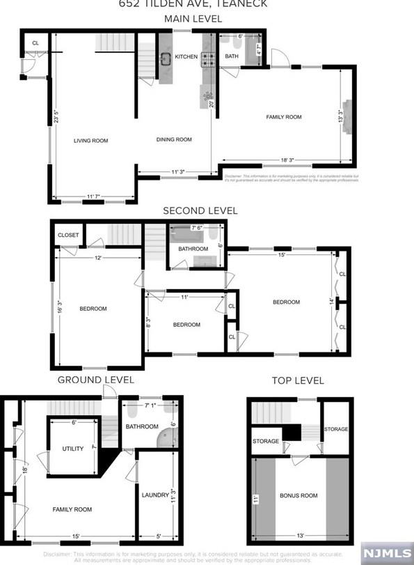 652 Tilden Ave, Teaneck NJ 07666-1847 exterior