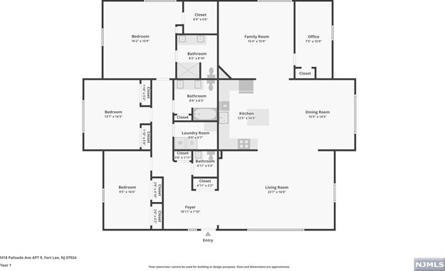 1018 Palisade Ave, West Fort Lee NJ  07024-6300 exterior