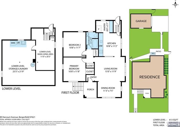 89 Harcourt Ave, Bergenfield NJ  07621-1952 exterior