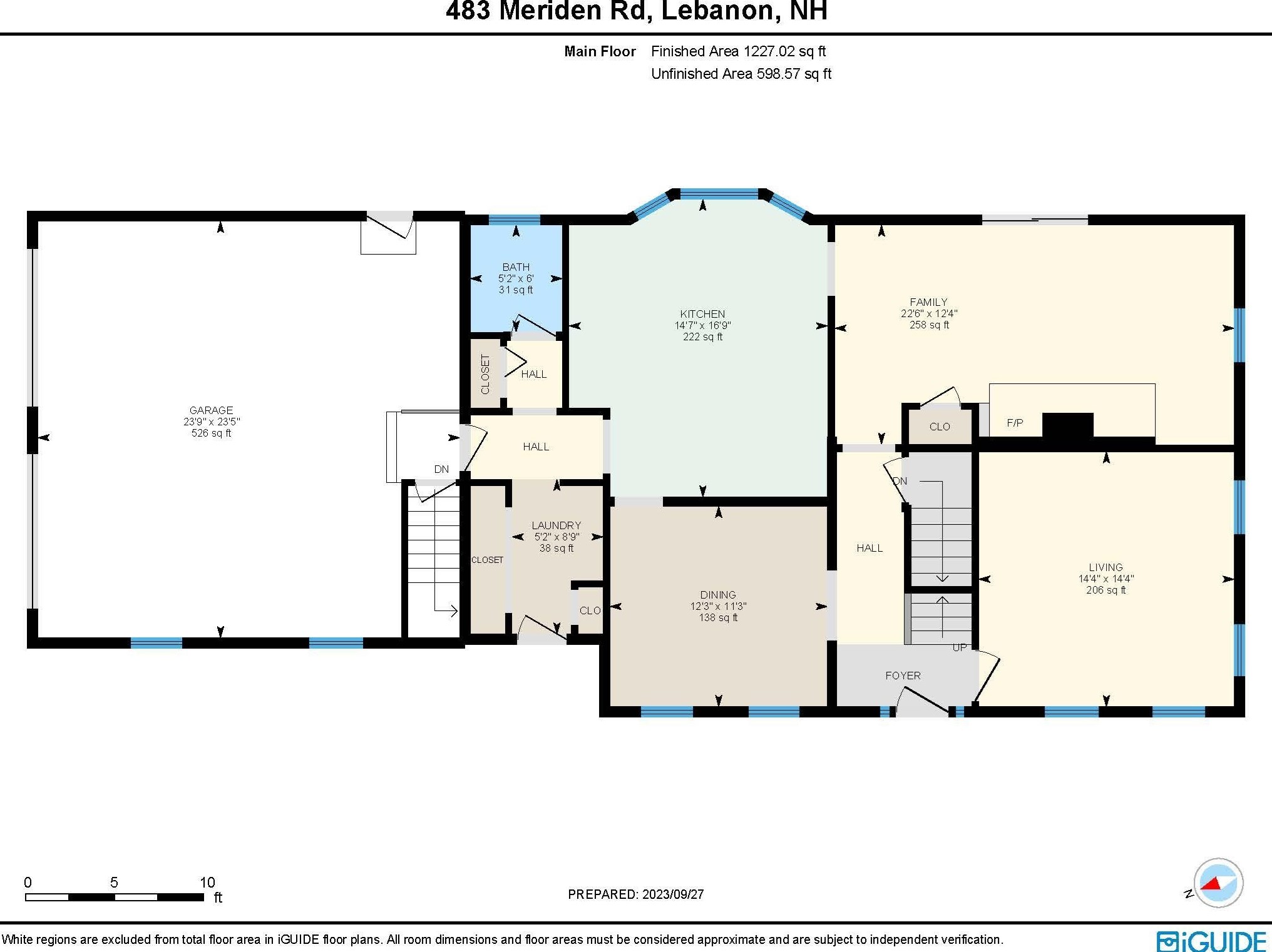 463 Meriden Rd, Lebanon NH  03766-2402 exterior