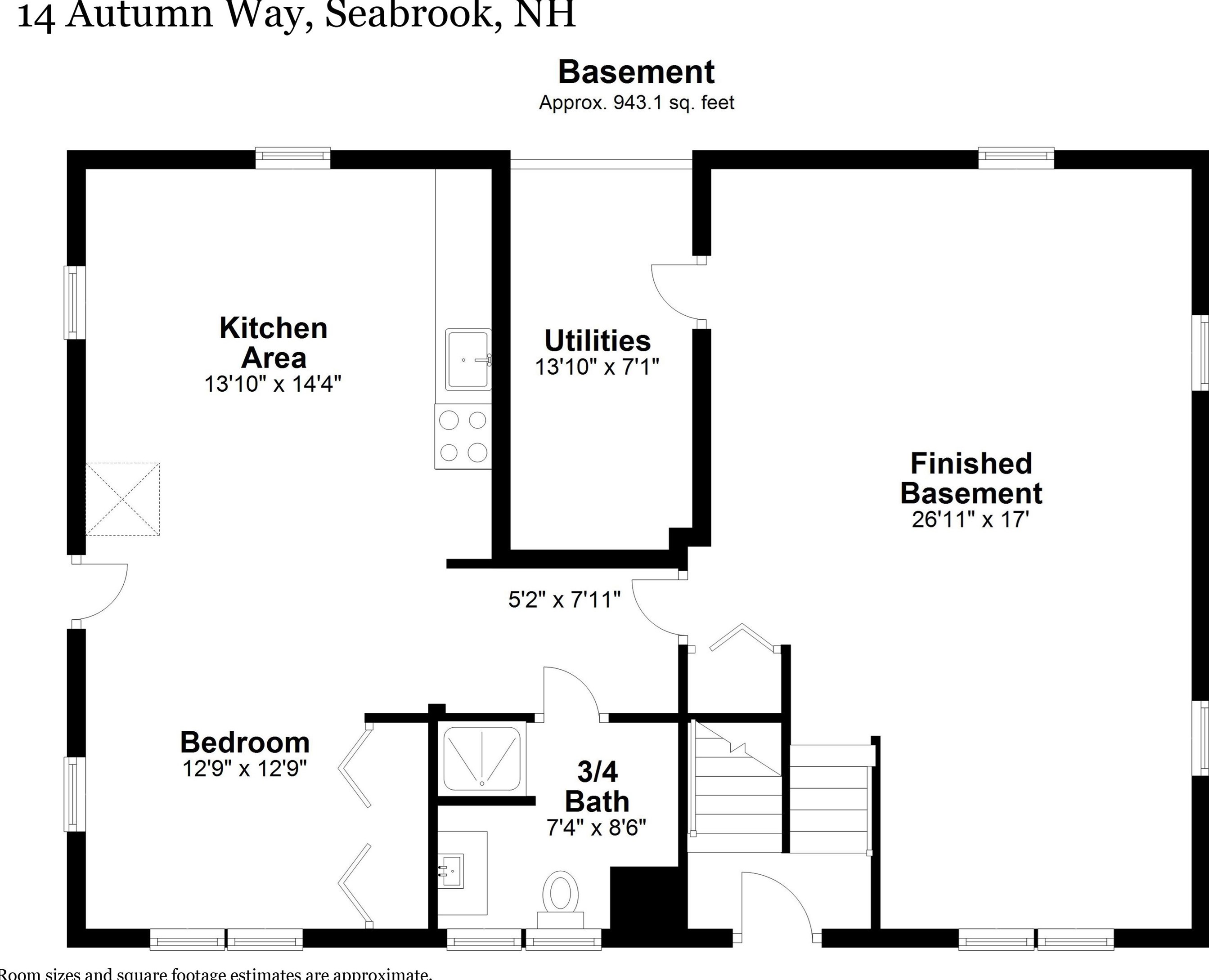 14 Autumn Way, Seabrook NH 03874-4249 exterior