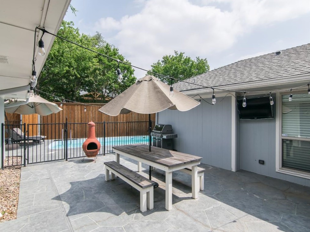 6801 Ledyard Dr, Dallas TX  75248-2210 exterior