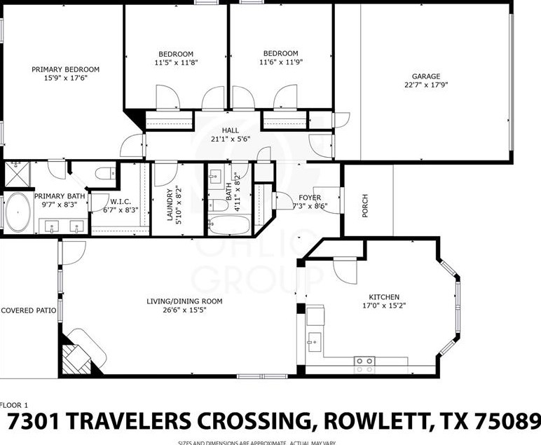 7301 Travelers Xing, Rowlett, TX 75089