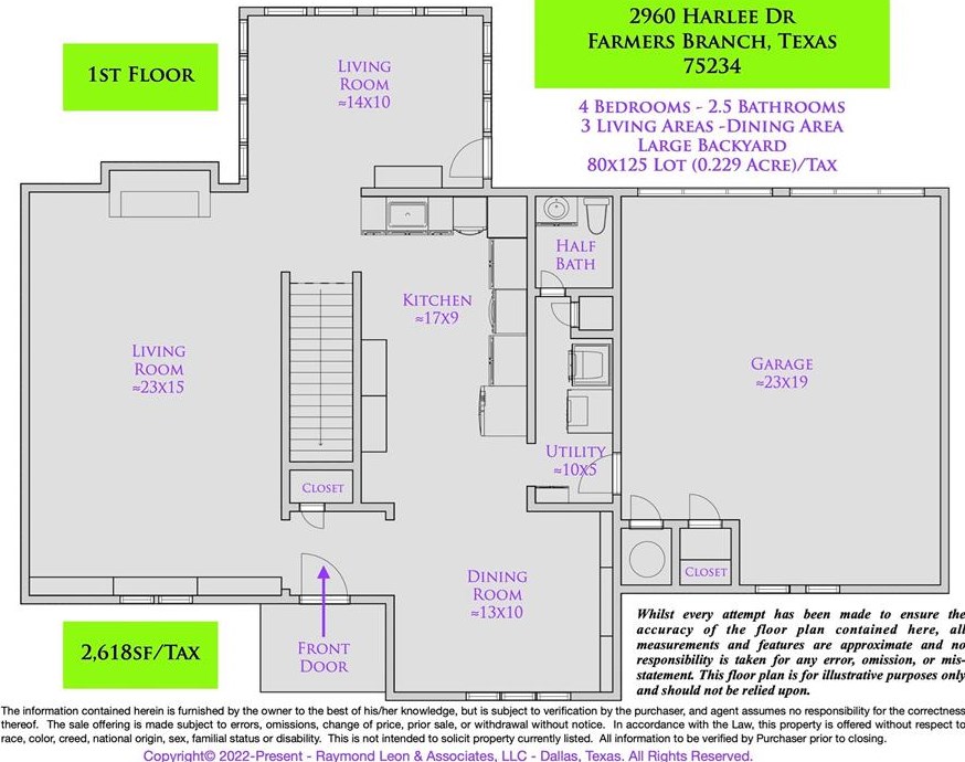 2960 Harlee Dr, Dallas, TX 75234
