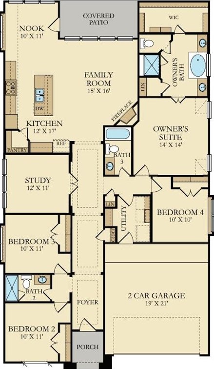 2222 Christopher Ln, Euless TX  76040-5756 exterior
