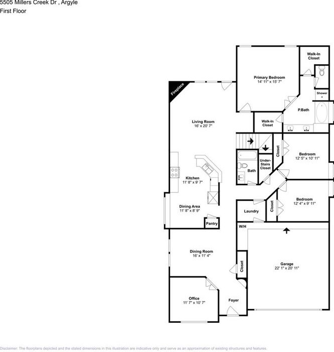 5505 Millers Creek Dr, Argyle, TX 76226