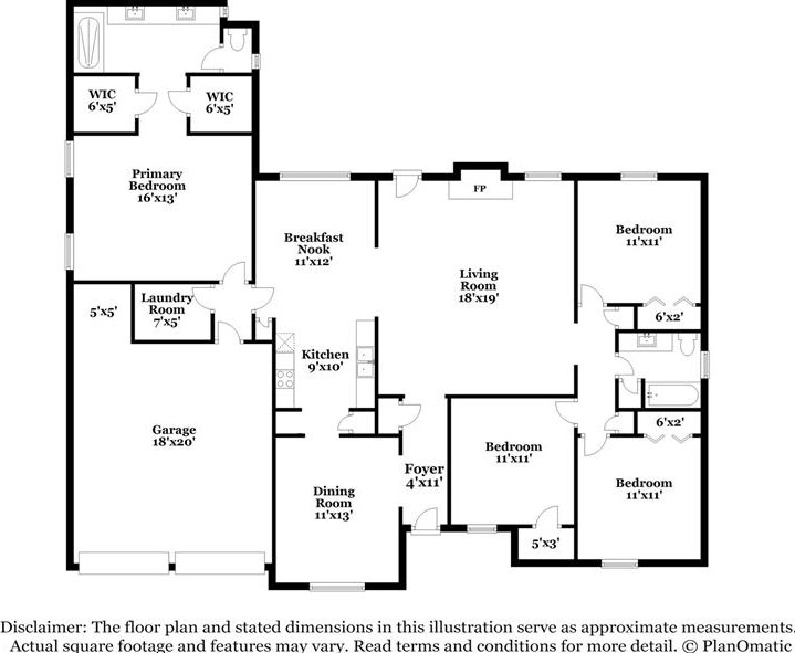 5512 Pleasant Meadow Dr, Fort Worth, TX 76180