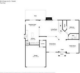 9614 Kings Link Cir, Rowlett TX  75089-9557 exterior