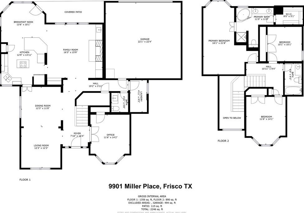 9901 Miller Pl, Frisco, TX 75033