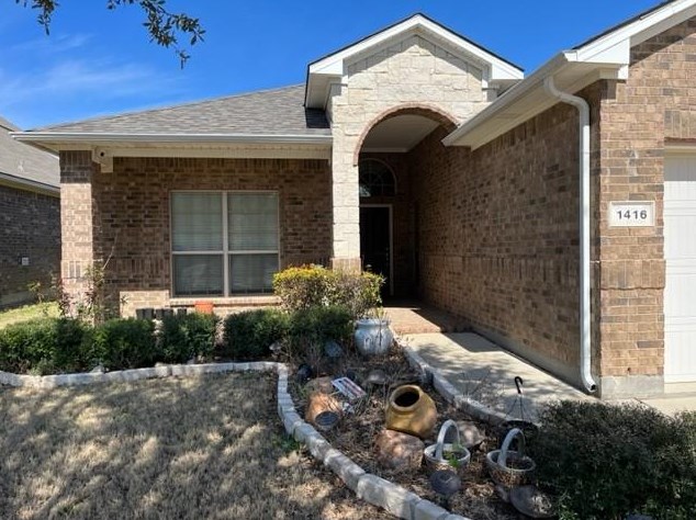 1416 Zanna Grace Way, Haslet TX  76052-3390 exterior