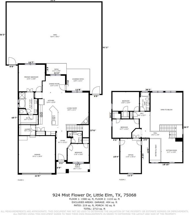 924 Mist Flower Dr, Oak Point, TX 75068
