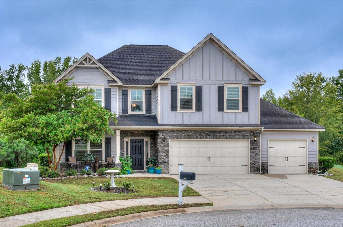 3802 Berkshire Way, Grovetown GA  30813-4253 exterior