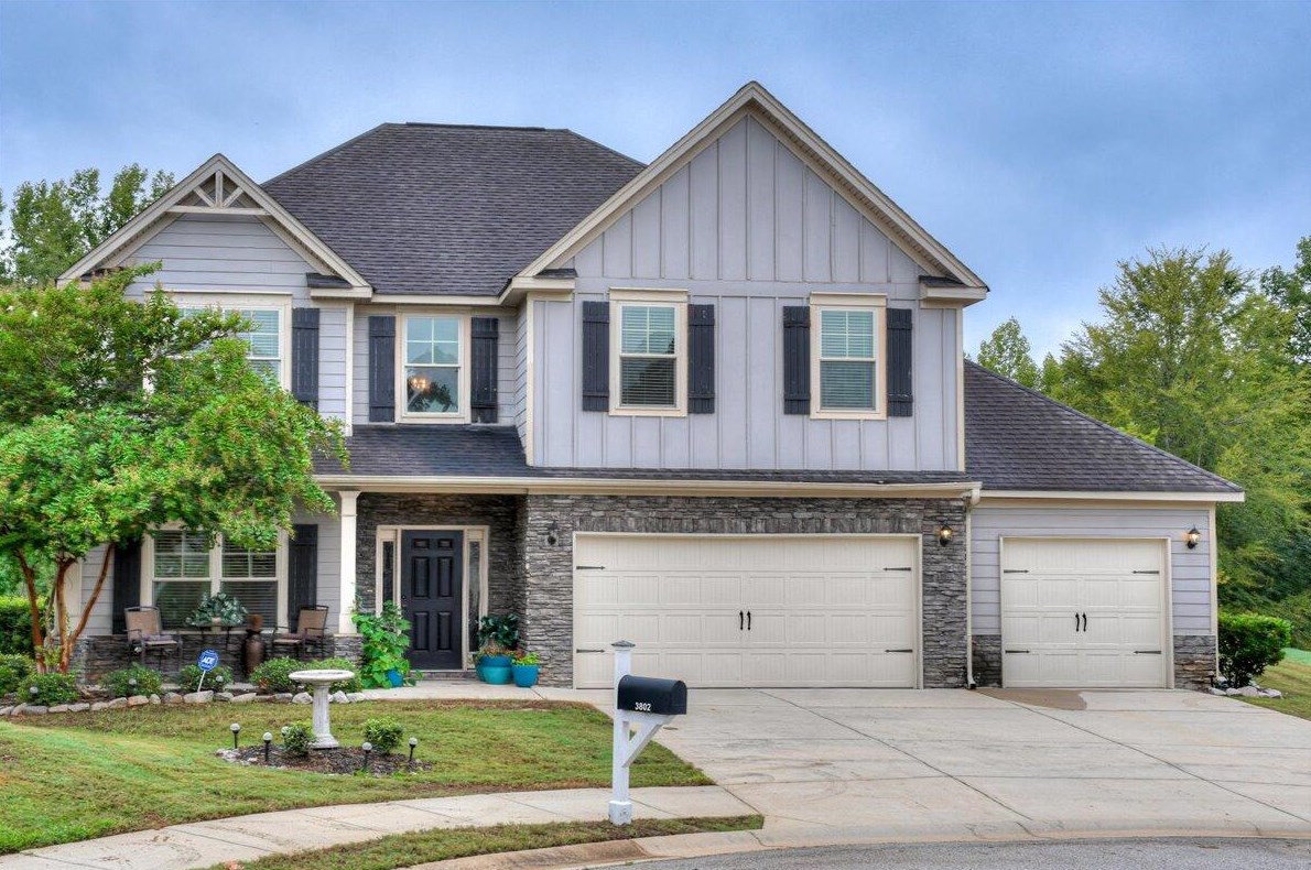 3802 Berkshire Way, Grovetown GA  30813-4253 exterior
