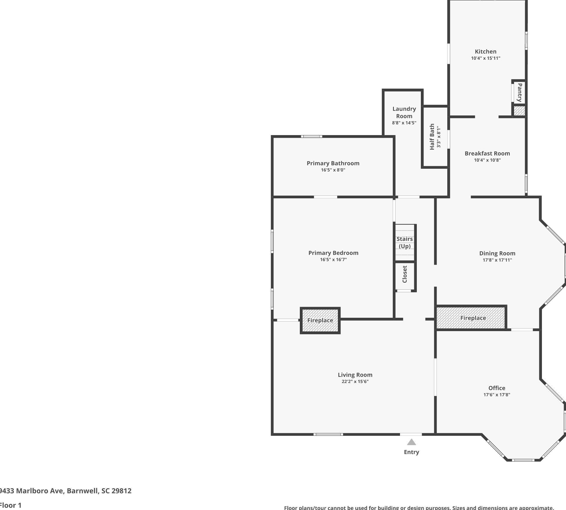 9433 Marlboro Ave, Barnwell SC  29812-1962 exterior