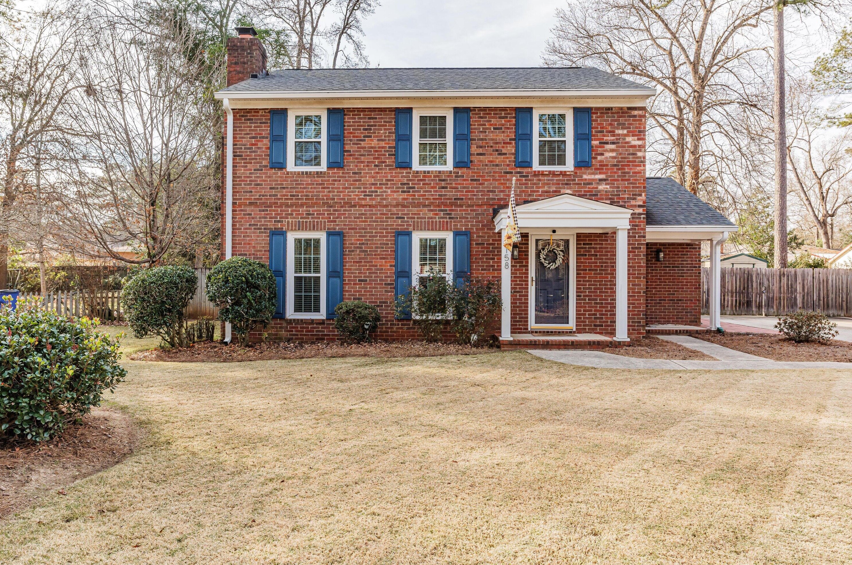 158 Evergreen Dr, Augusta GA  30907-1355 exterior