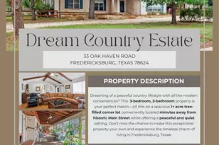 33 Oak Haven Rd, Fredericksburg, TX 78624 - Photo 2