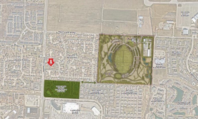 2813 Delcane Dr, Columbus OH  43235-7225 exterior