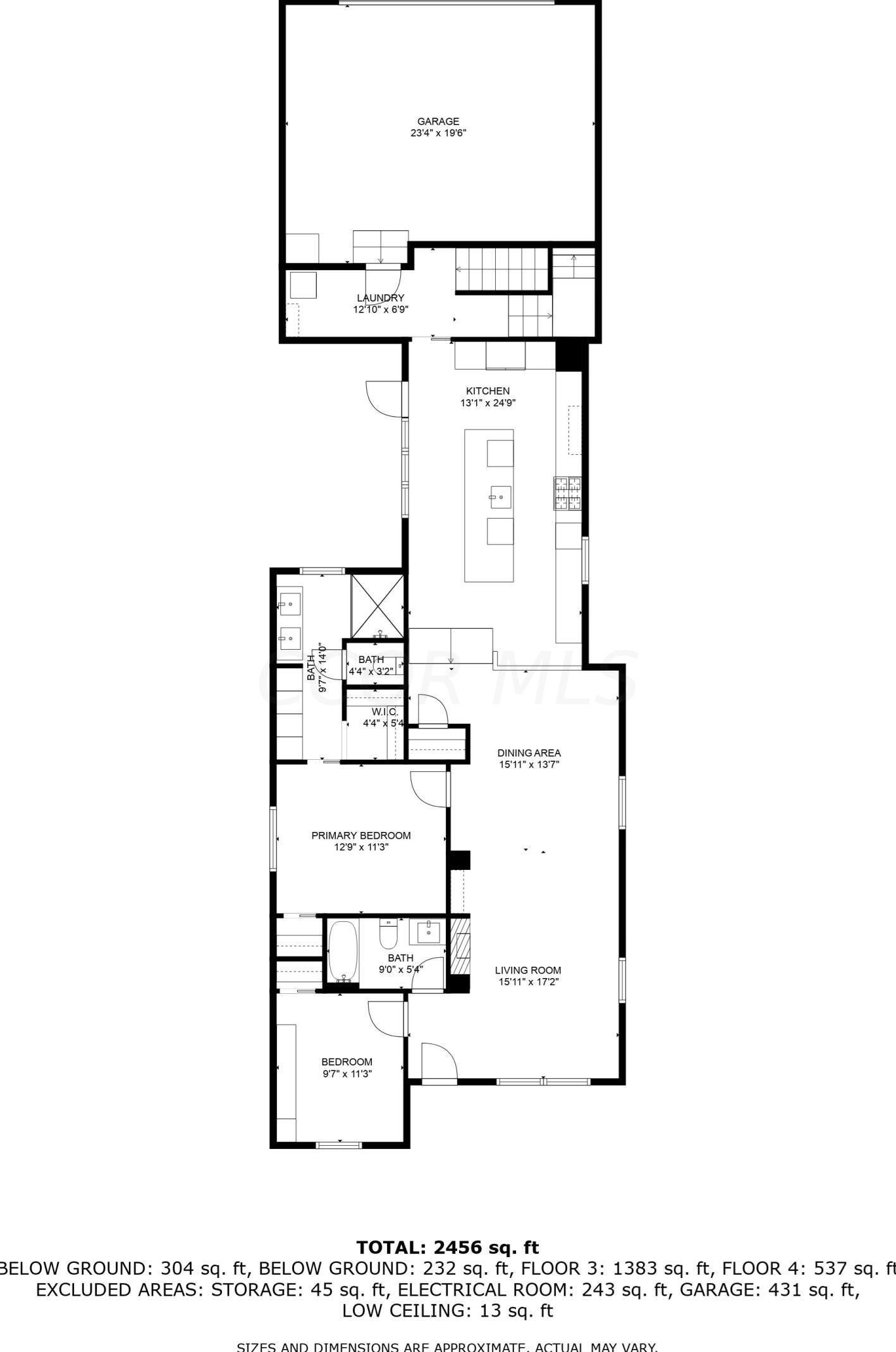 847 Hamlet St, Columbus OH  43215-1537 exterior