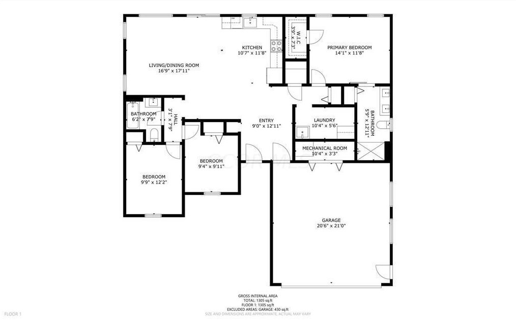 155 Brushwood Dr, Mansfield, OH 44907