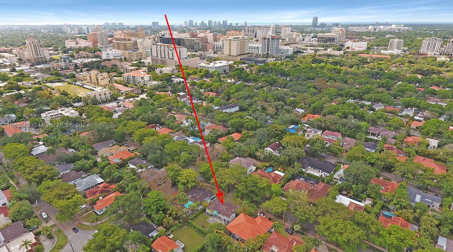 505 Zamora Ave, Miami FL 33134-4047 exterior